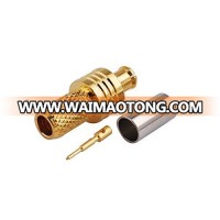 RF Connector MCX Male Plug Straight Crimp for RG58 LMR195 Cable